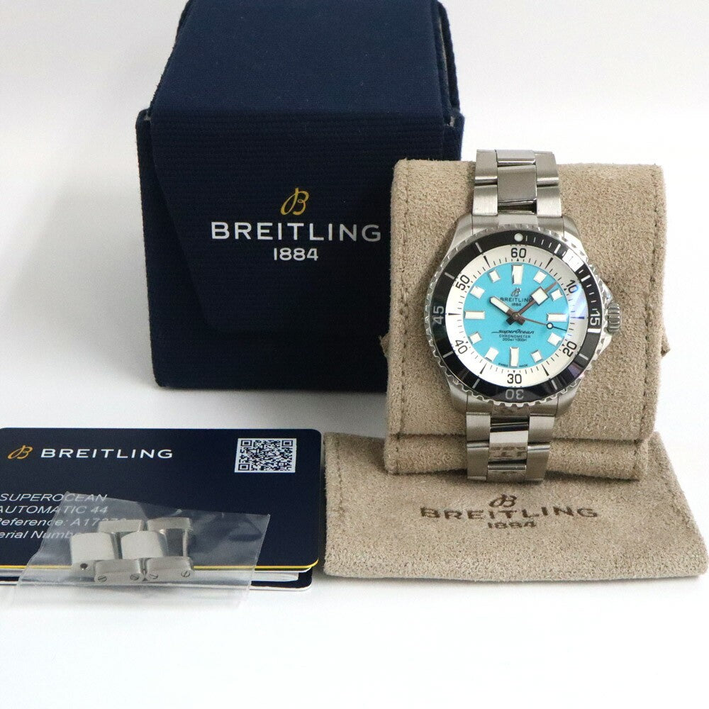 Breitling Superocean Automatic 44 A17376211L2A1 Blue Men'S Used Watch #61016