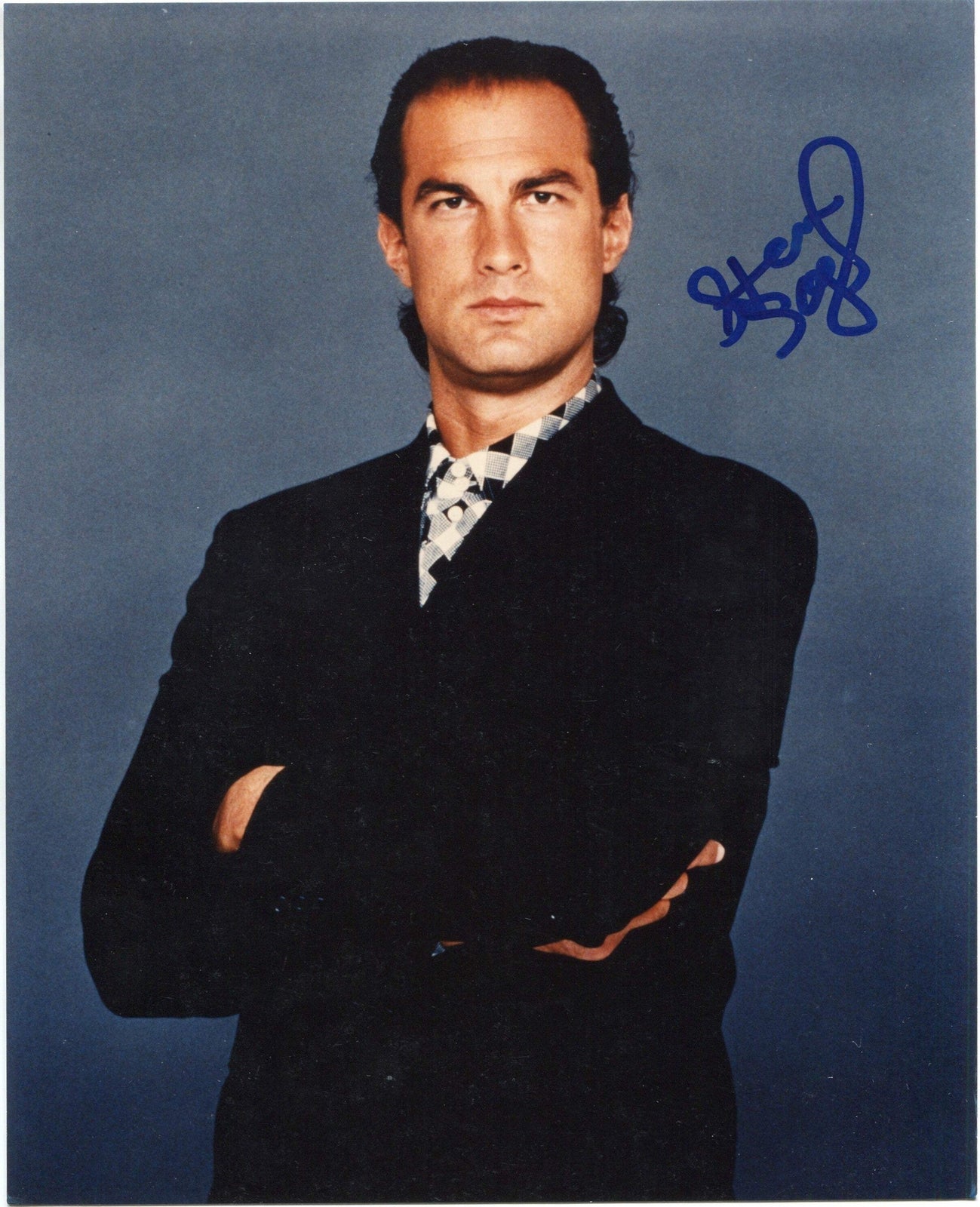 Steven Seagal Autographed 8X10 Photo