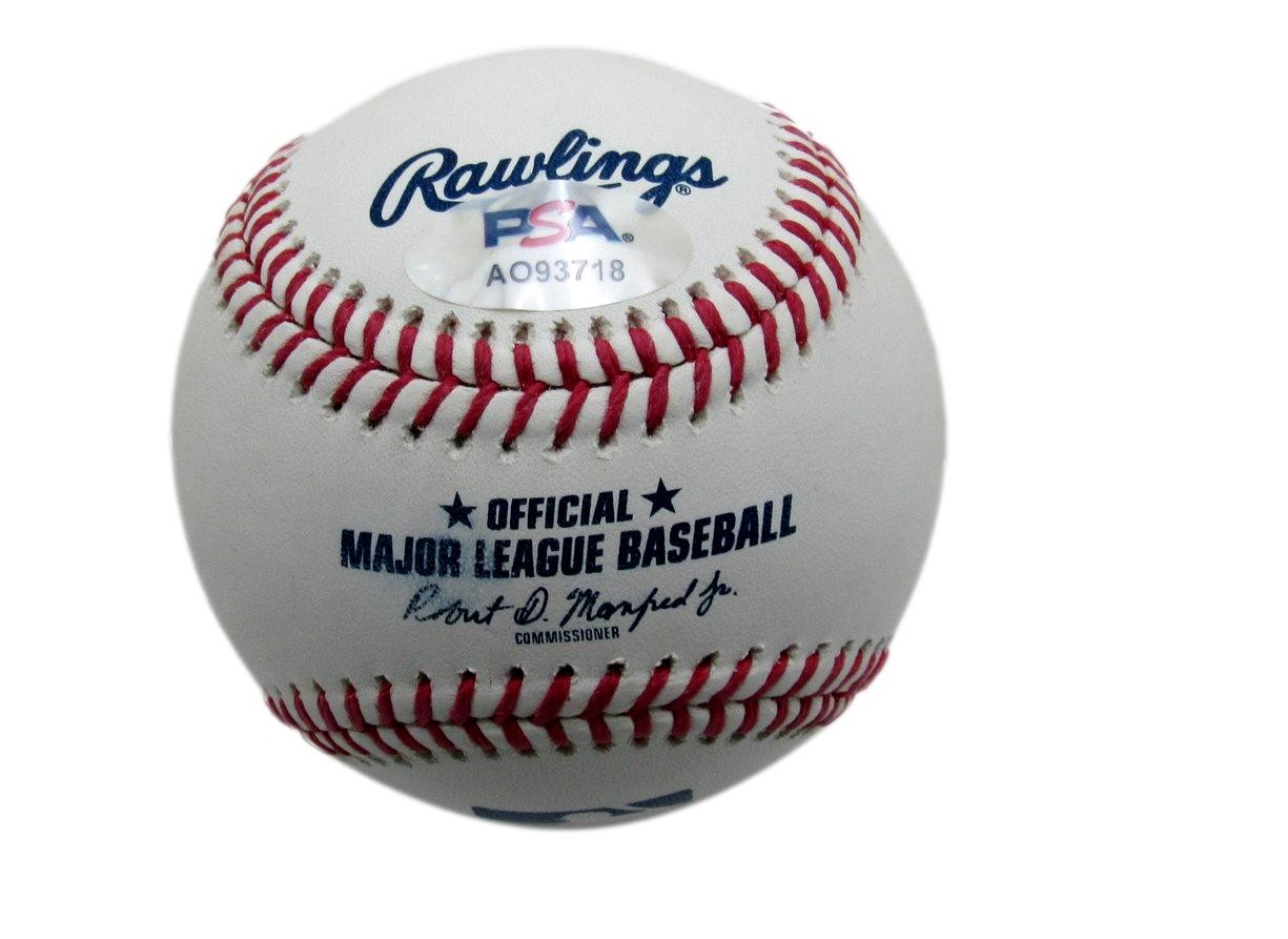 Mike Trout Signed/Autographed Oml Baseball Los