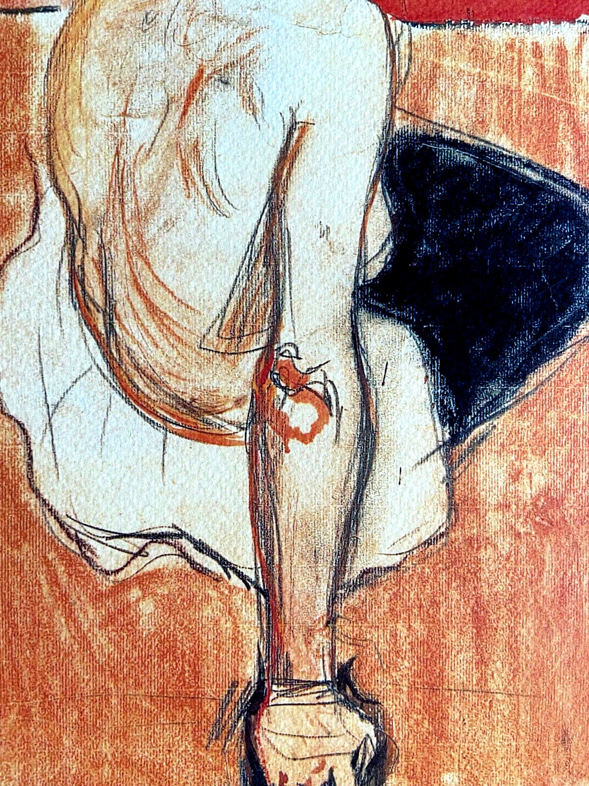 Edvard Munch Museum Lithograph Coa Numbered (Egon Schiele Edgar Degas)