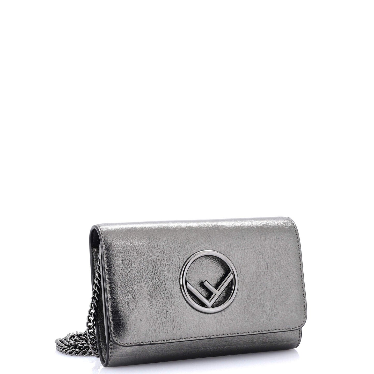 Fendi F Is Fendi Wallet On Chain Leather Mini