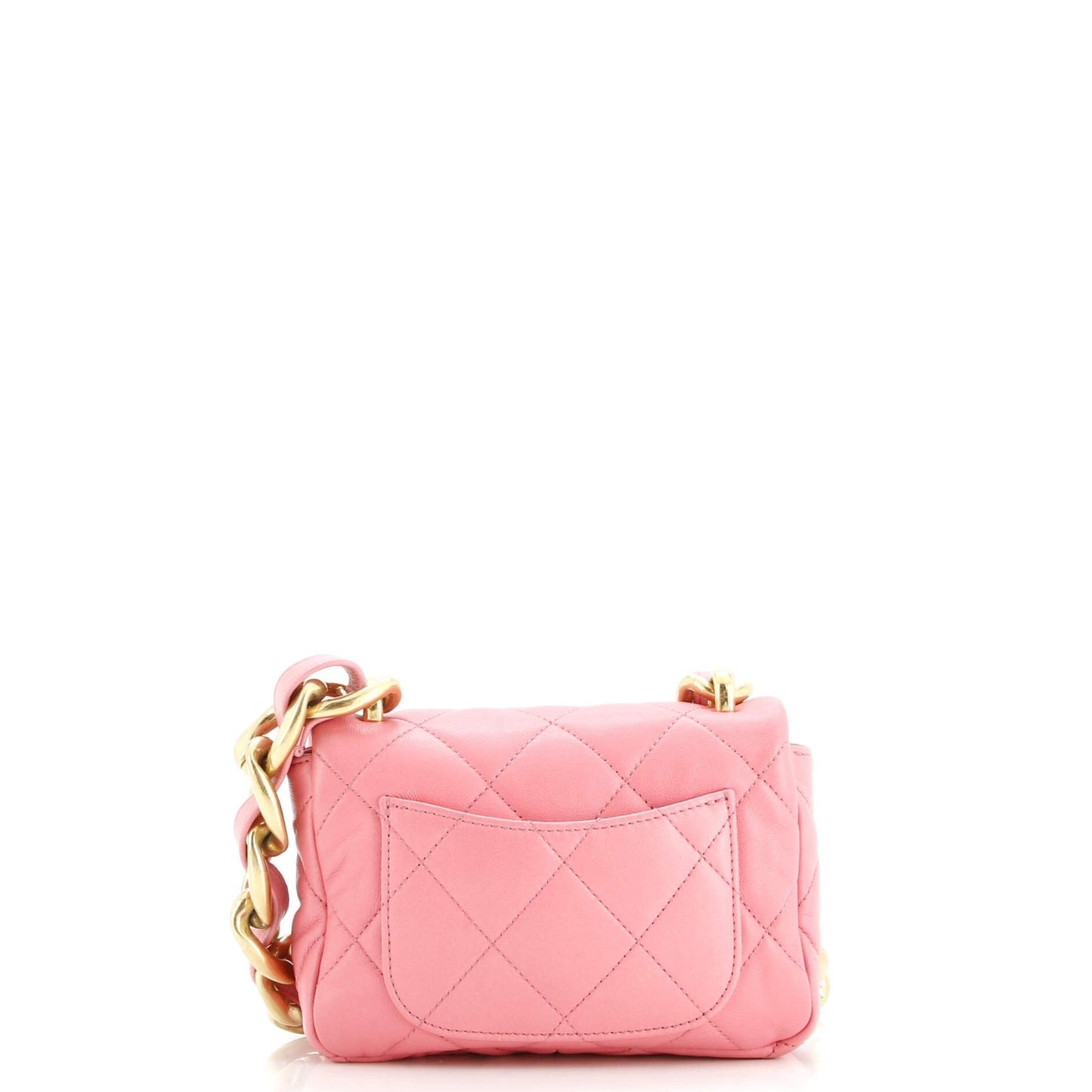 Chanel Funky Town Flap Bag Quilted Lambskin Mini