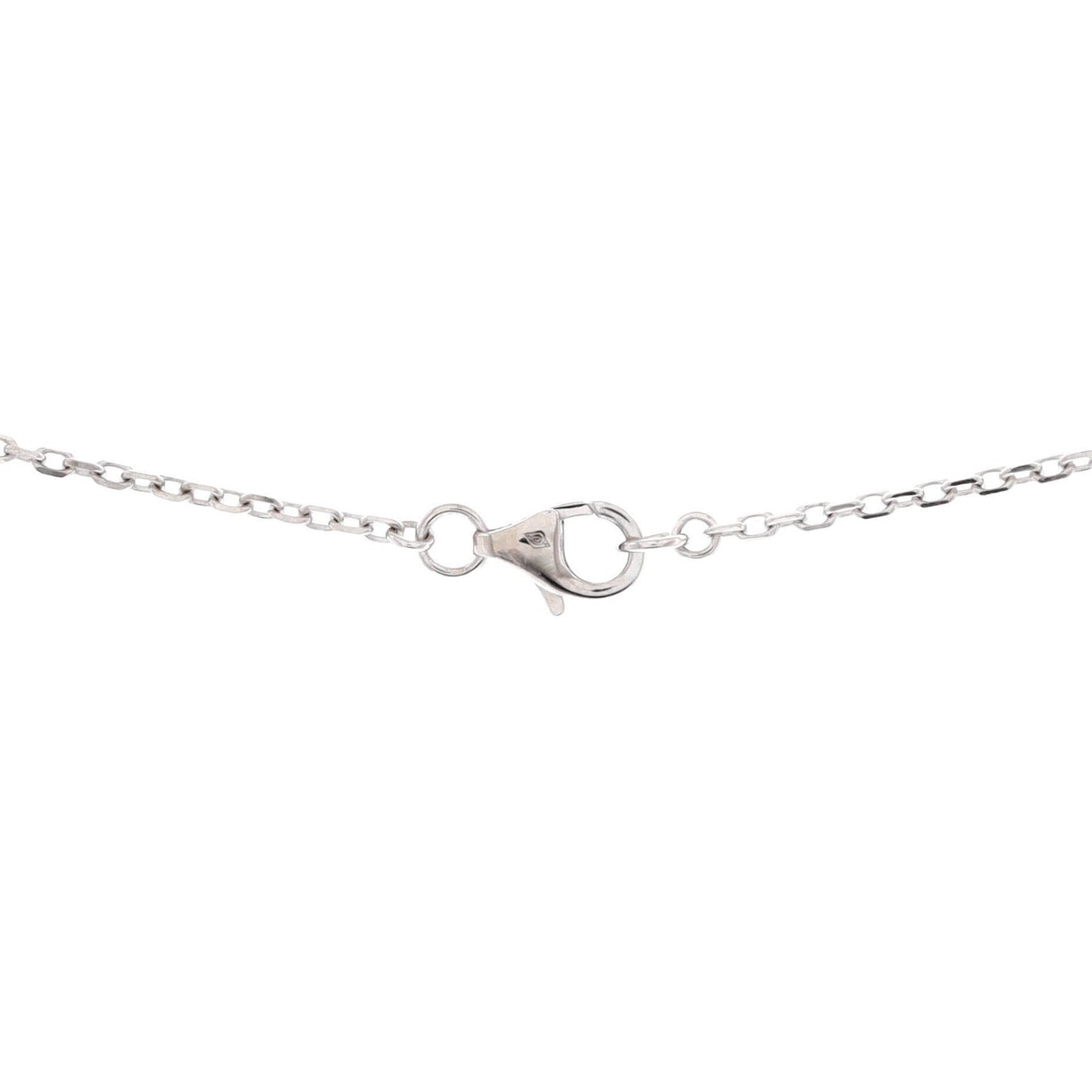 Cartier C Heart De Cartier Pendant Necklace 18K White Gold With Diamonds
