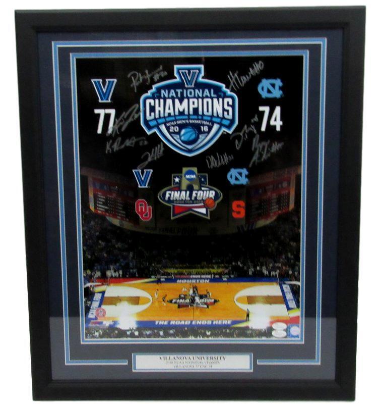 Villanova 2016 Ncaa Champs Multi-Signed 16X20