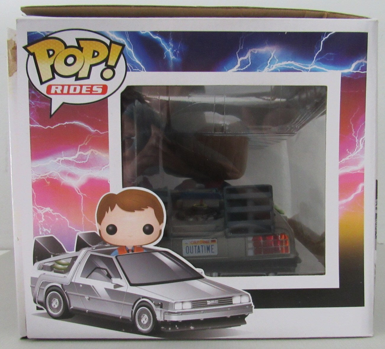 Michael J Fox Signed "Back To Future" Pop! Rides