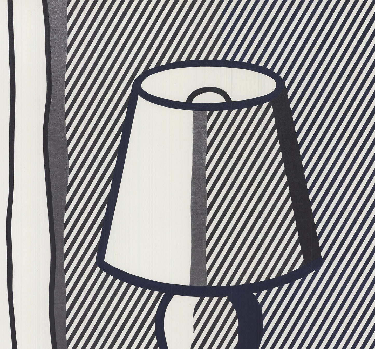 Roy Lichtenstein The Lamp " Poster Pop Art