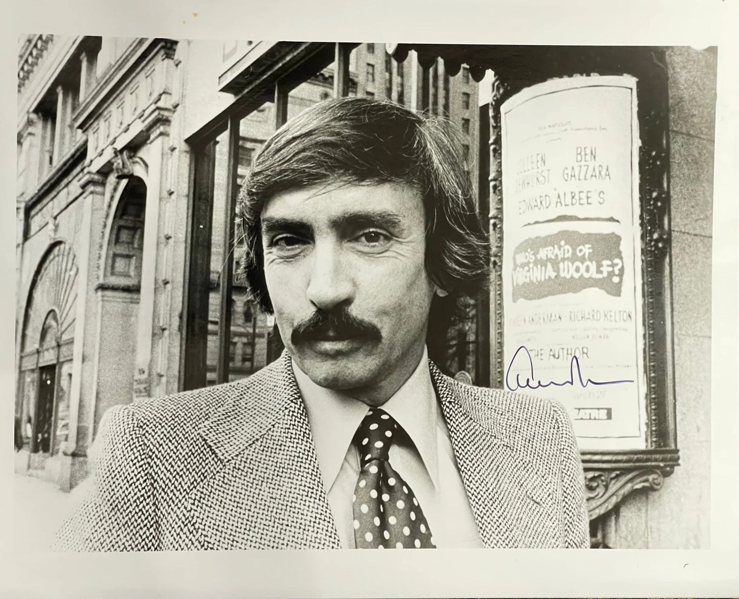 Edward Albee Autographed 8X10 Celebrity Photo
