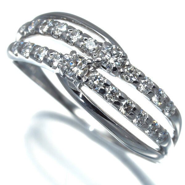 Diamond 0.46Ct Ring 18K 750 White Gold