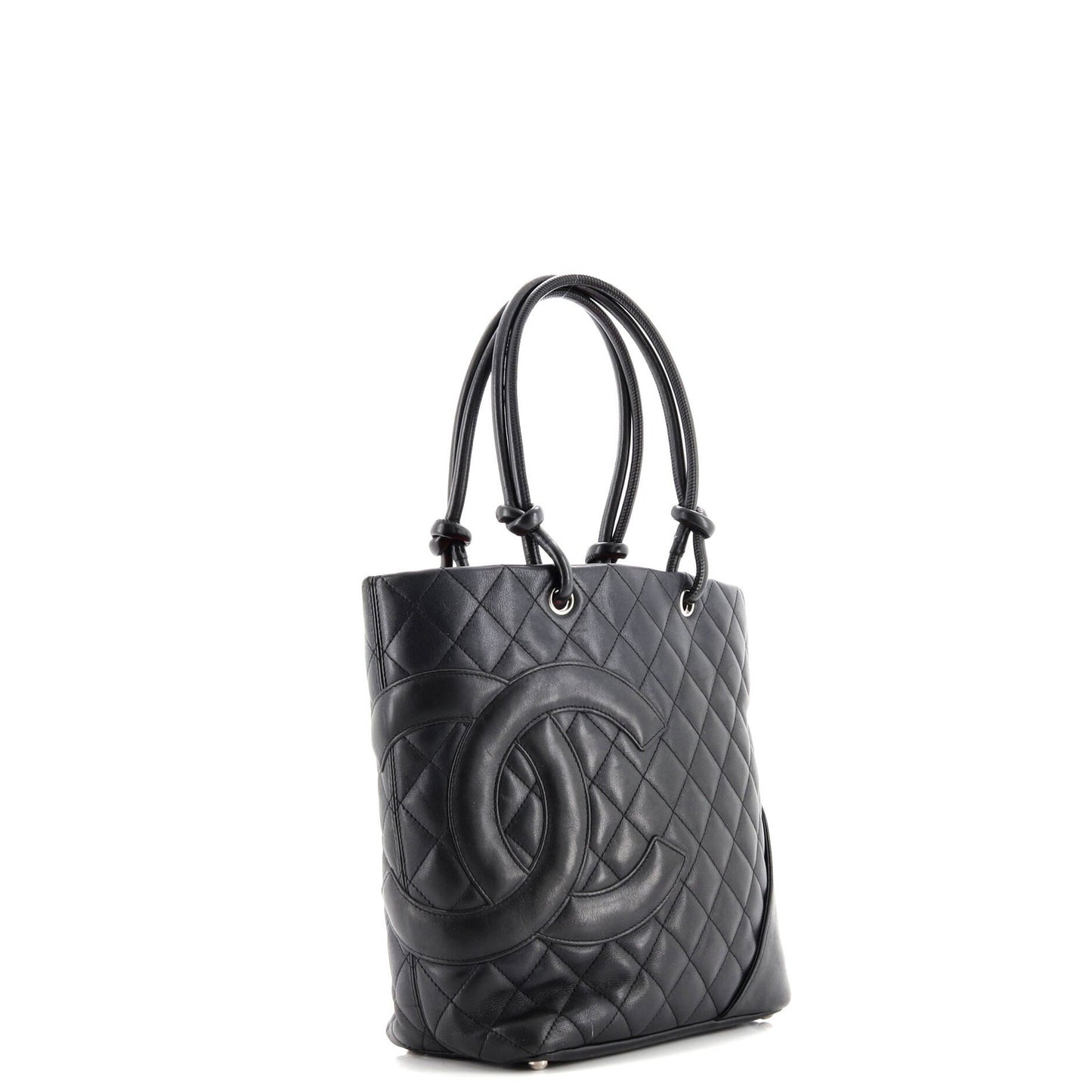 Chanel Cambon Tote Quilted Leather Medium