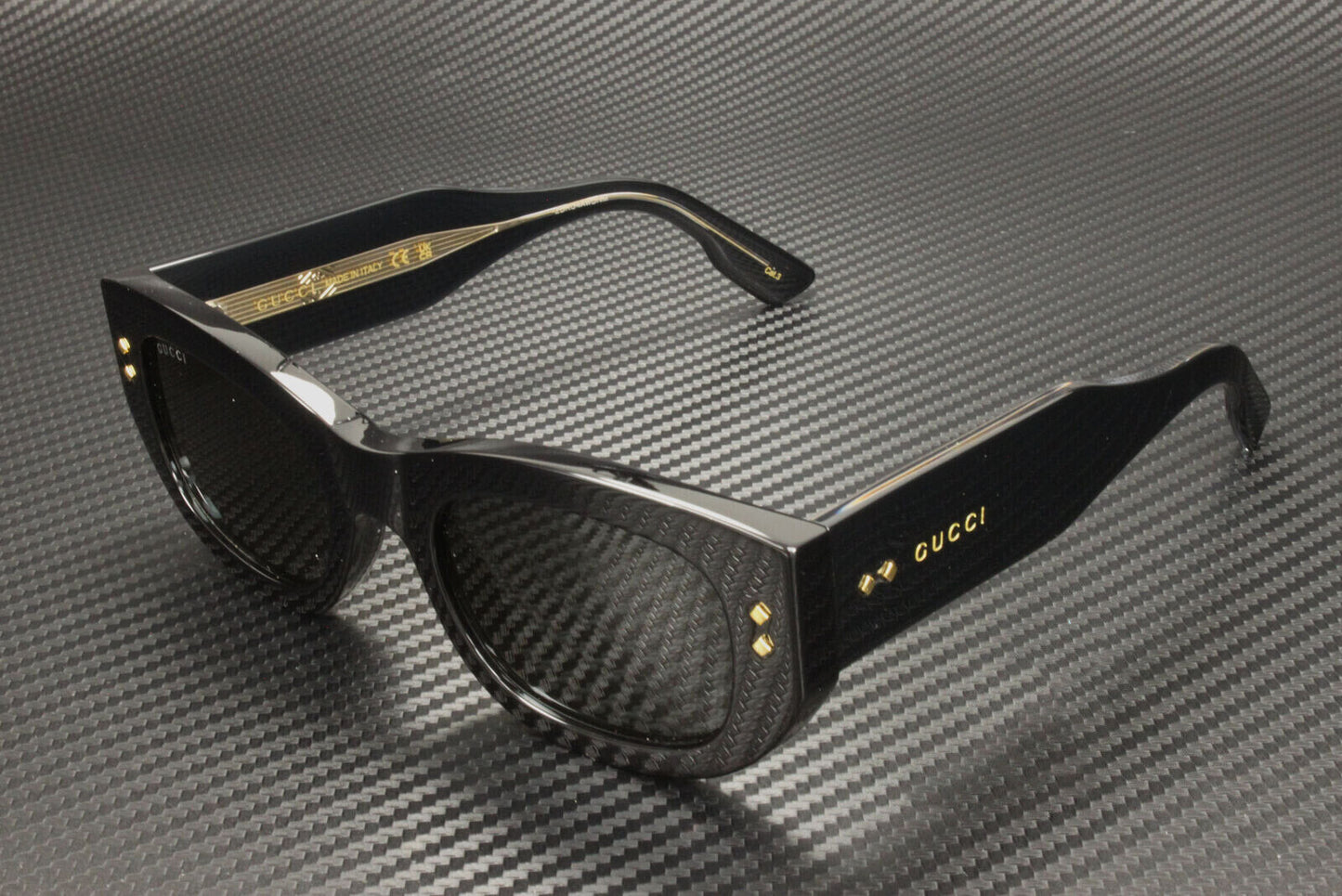 GUCCI GG1215S 002 Black Dark Grey Women's 51 mm M
