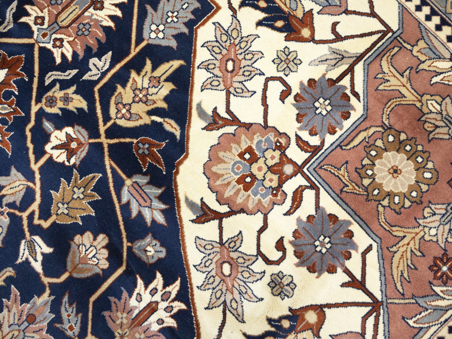 Hand-Knotted Vintage Serapi Oriental Rug 9X12 Ft