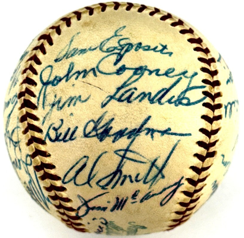 1959 Chicago White Sox Team Signed Baseball (26)