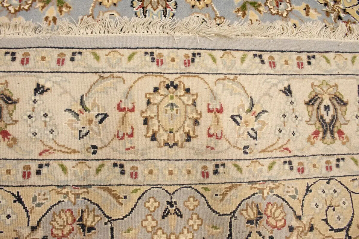 Handmade Extra Fine Indo-Nain Oriental Rug