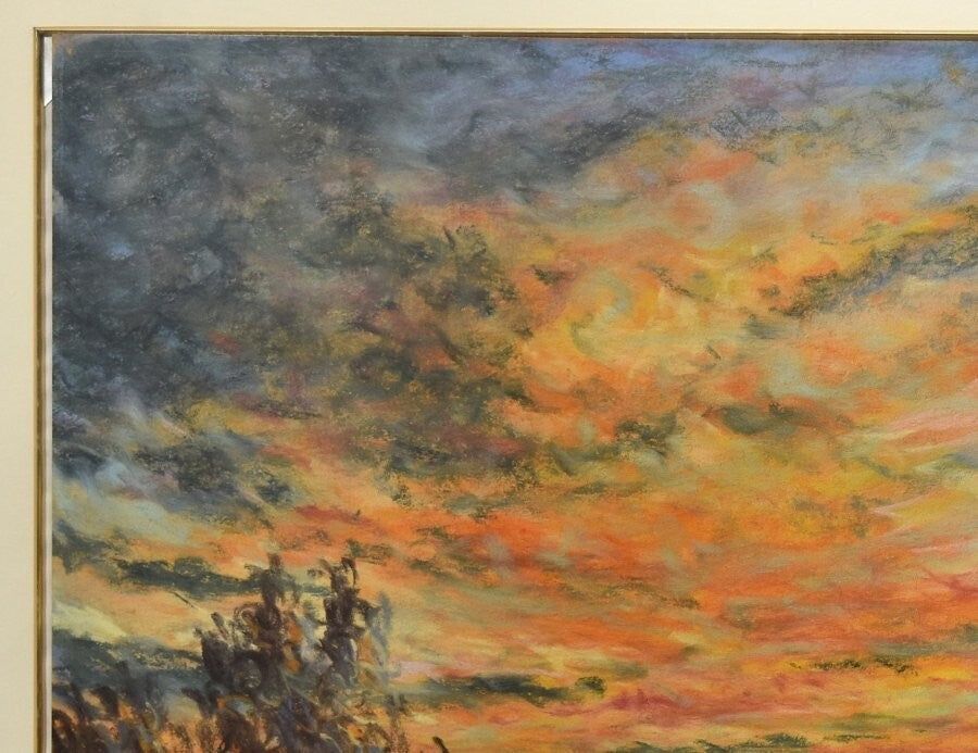 Rodolphe Planquette Original Signed Pastel