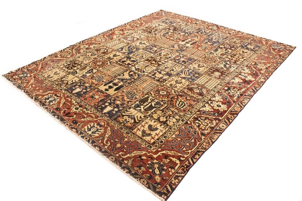 10X12'5 Ft Handmade Vintage Oriental Rug