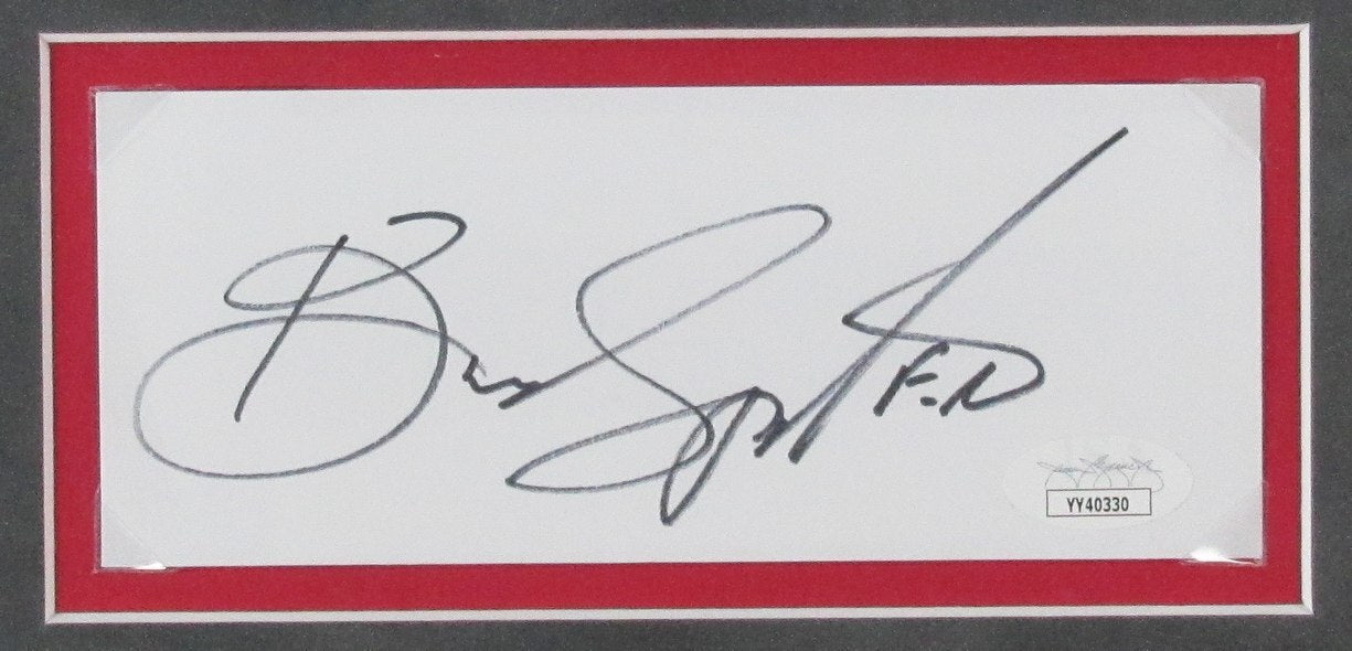 Bruce Springsteen Autographed Photo Collage