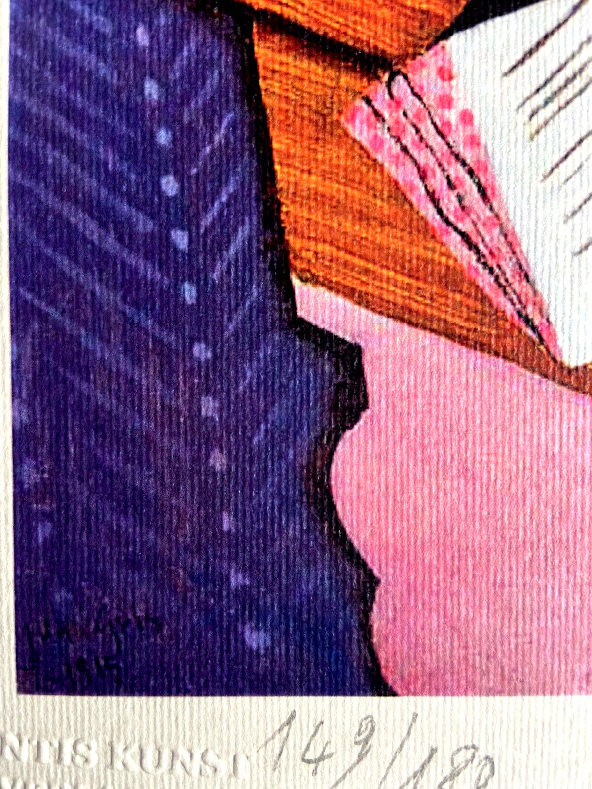 Juan Gris Lithograph Coa Numbered Signed Stamp