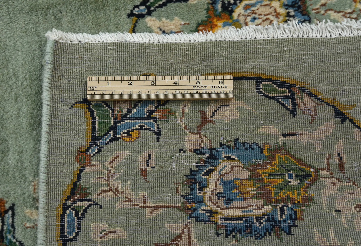 Vintage Hand-Knotted Oriental Rug 10X13 Ft