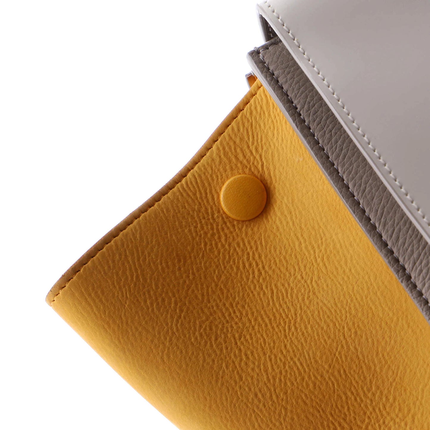 Celine Trapeze Bag Leather With Patent Small