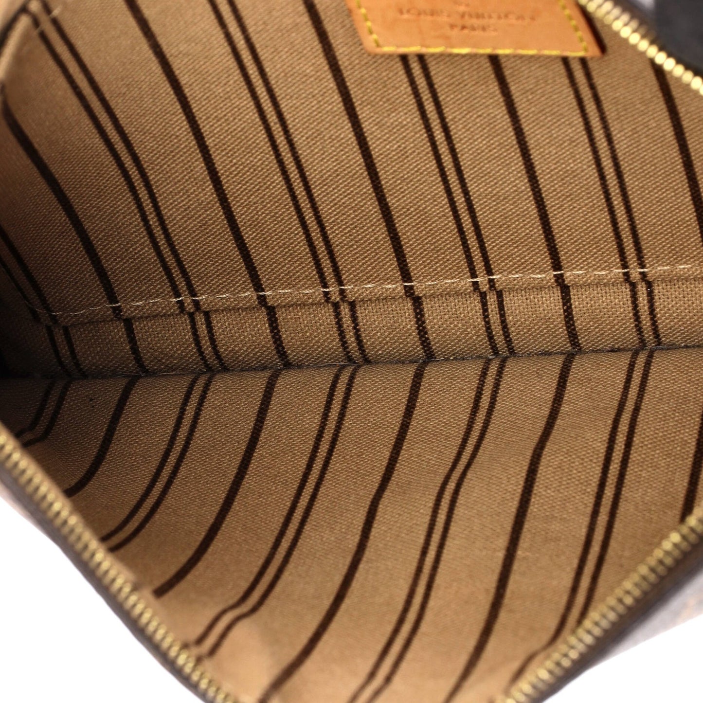 Louis Vuitton Neverfull Pochette Monogram Canvas Large