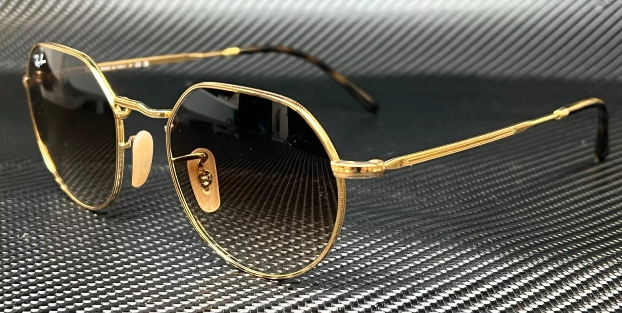 Ray Ban Rb3565 001 51 Gold Round 53 Mm Unisex