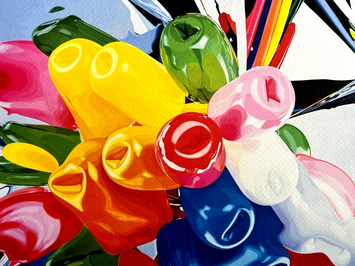 Jeff Koons Lithograph Mori Art Museum Coa