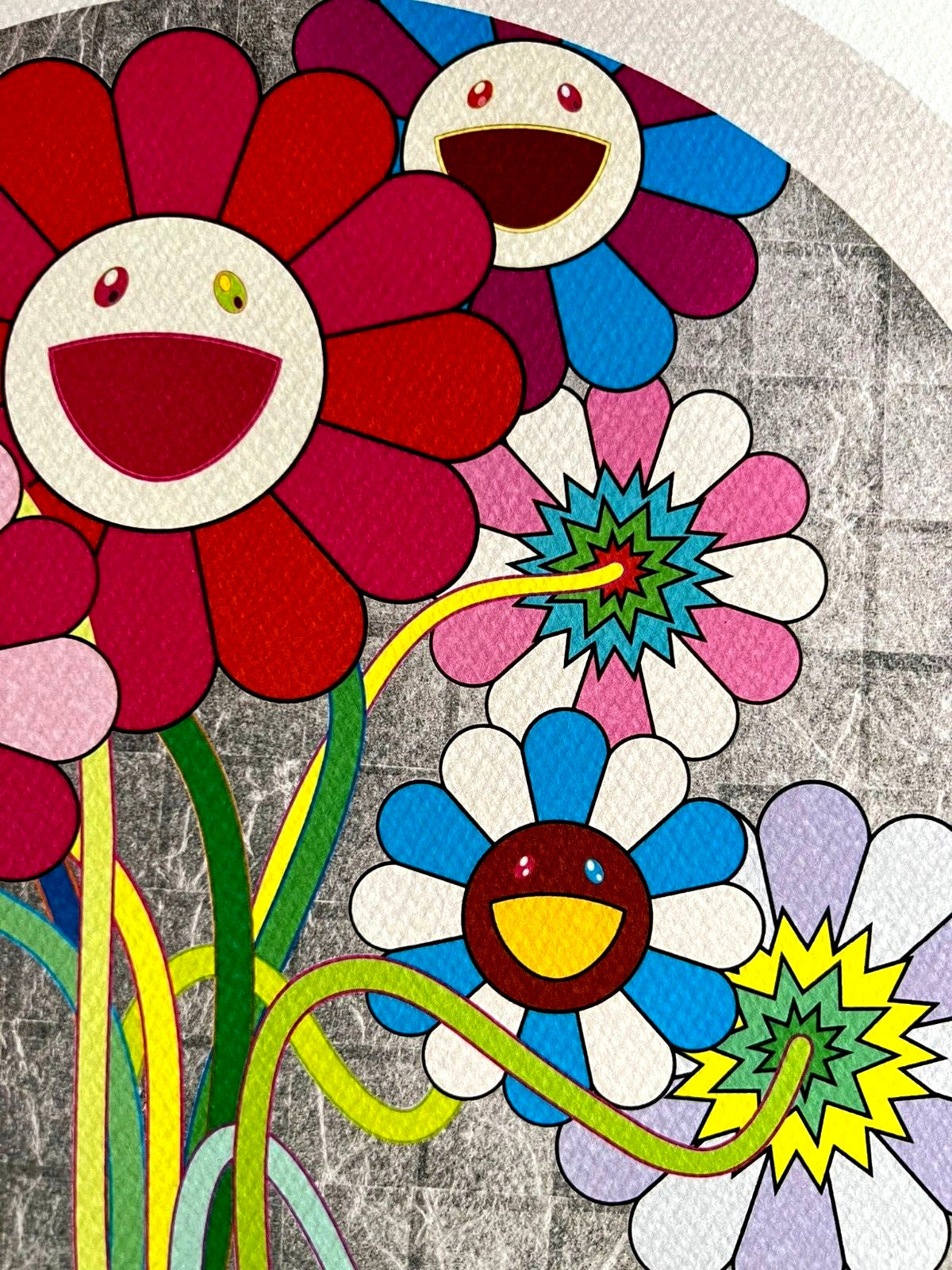 Takashi Murakami Lithograph Coa Numbered In Pencil Limited