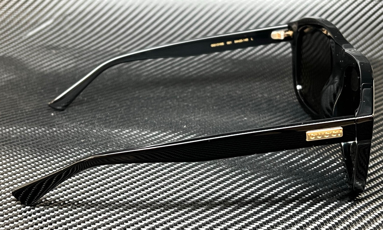 Gucci Gg1316S 001 Black Dark Grey Men'S 54 Mm