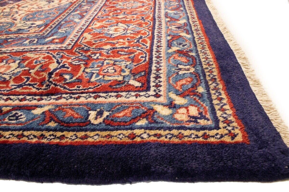 Handmade Vintage Oriental Rug 10X13 Ft Floral