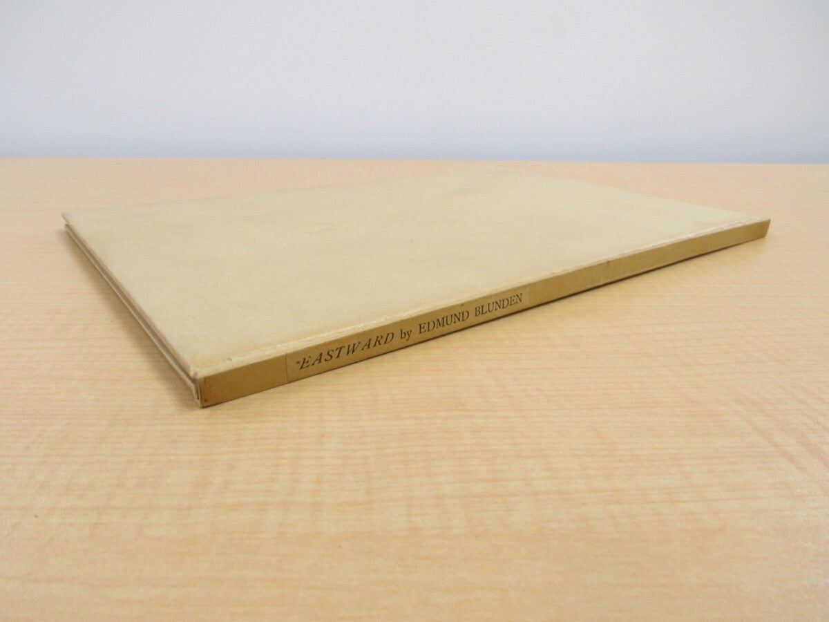 Edmund Blunden "Eastward" Signed Ed94/250 Blunden Poetry Publication Society