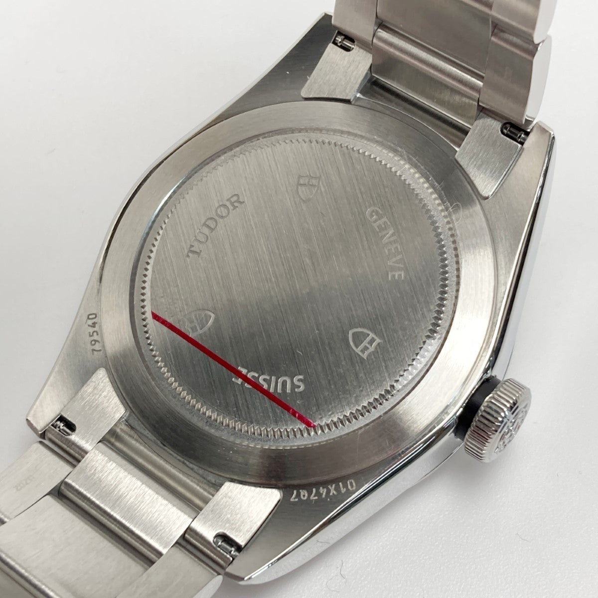 Tudor 79540 Black Case Size 41Mm Band Size 18Cm Men'S Used Watch #4101