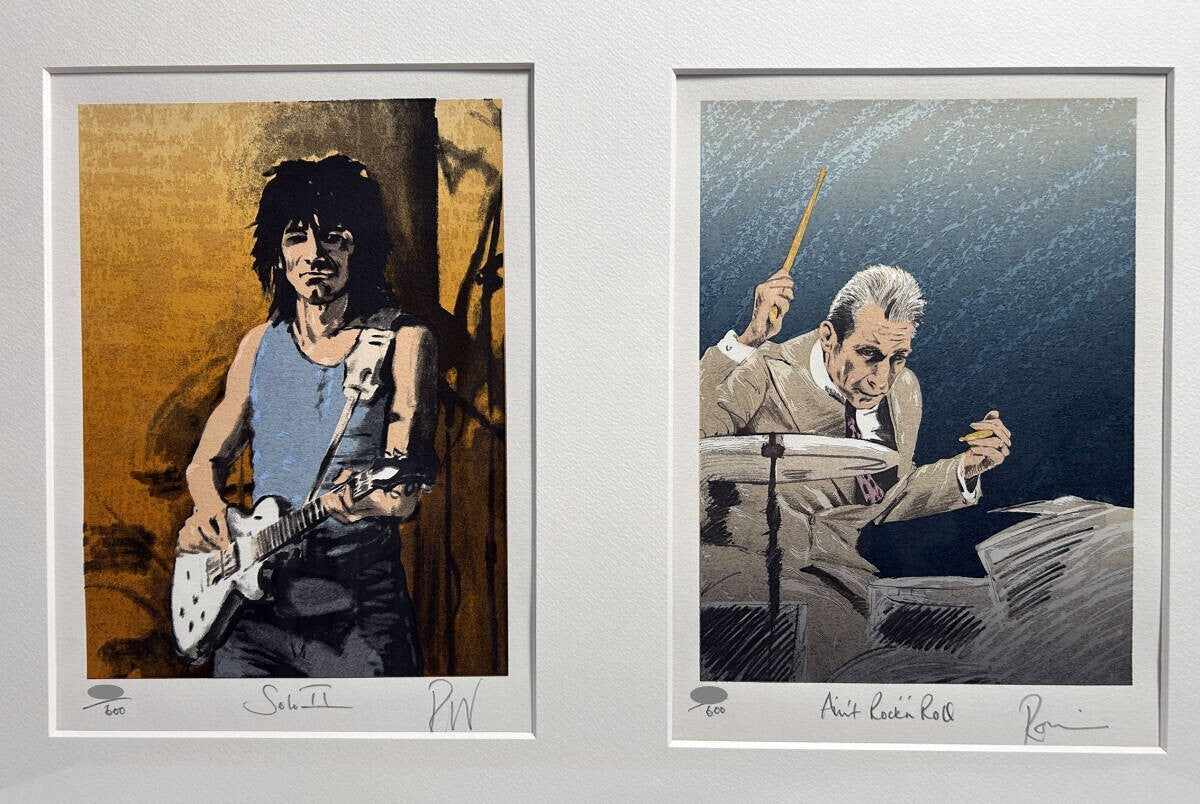 Ron Ronnie Wood Rolling Stones 'Slide On Dis Ii'