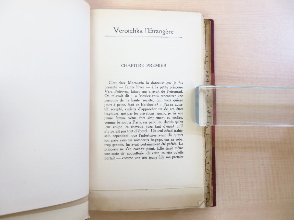 Francis Carco?Verotchka L'Etrangere? 1923 Special