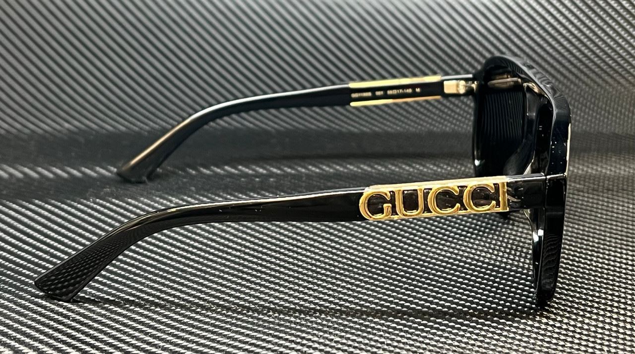Gucci Gg1188S 001 Black Grey Polarized Unisex M