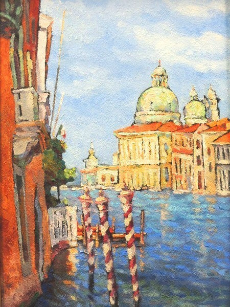 Zili Li (Chinese) Original Oil Painting "Light At
