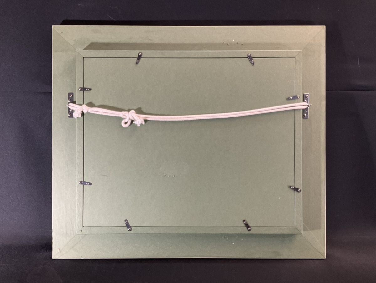 Michele Gaubour Les Maris Du Mois De Juin Original Oil Painting France 1985