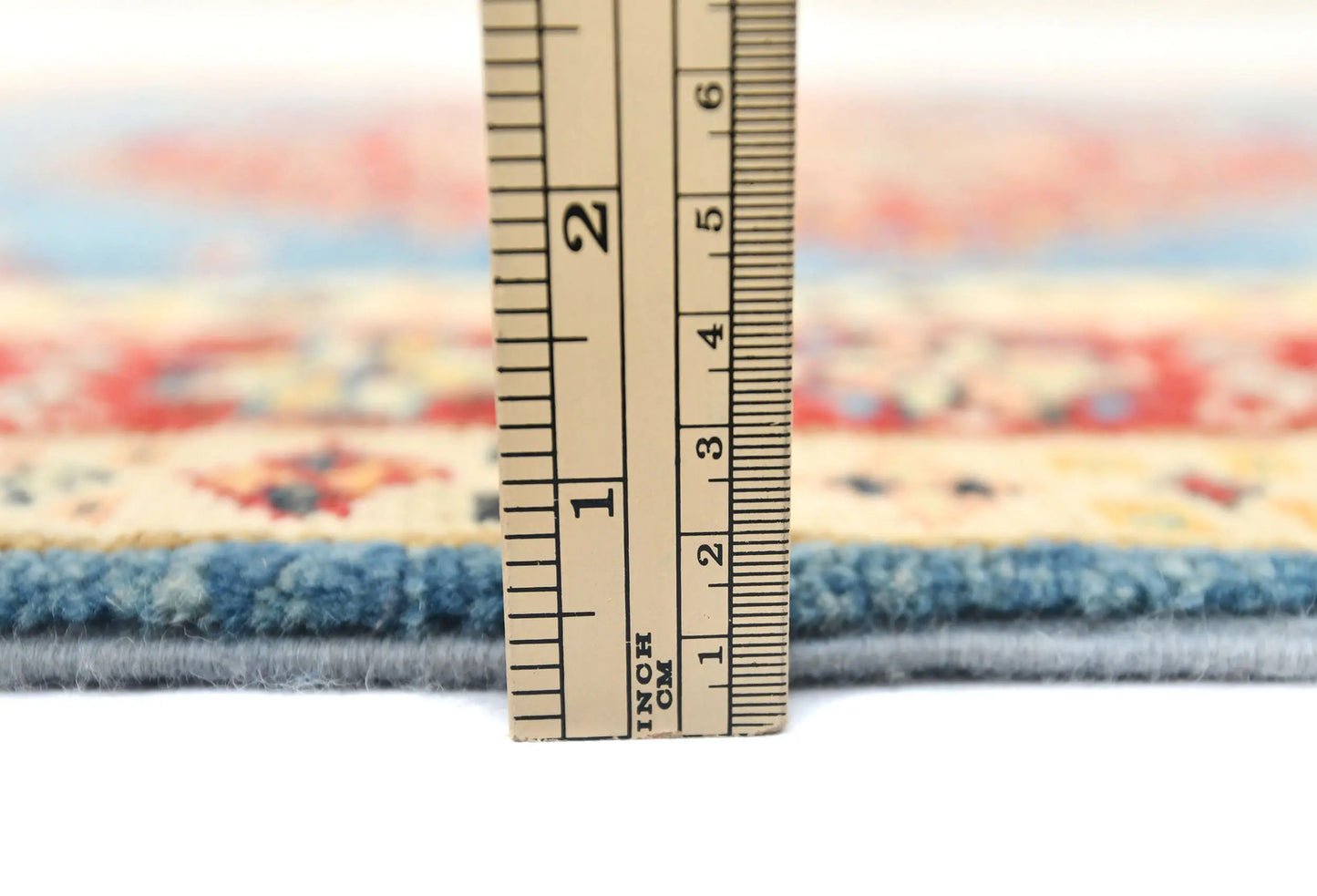 Tribal Geometric Kazak Runner Rug Farmhouse Boho