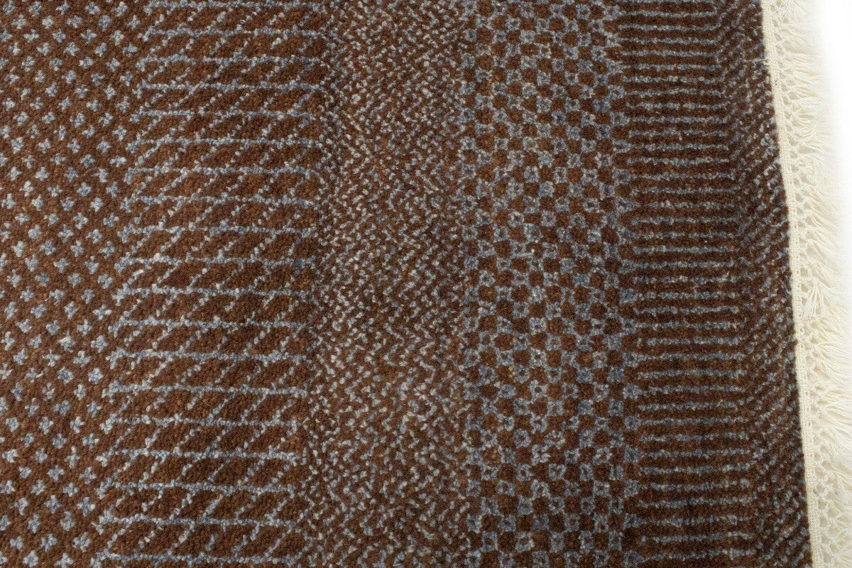 4X6 Ft Contemporary Grass Design Rug Foyer Size