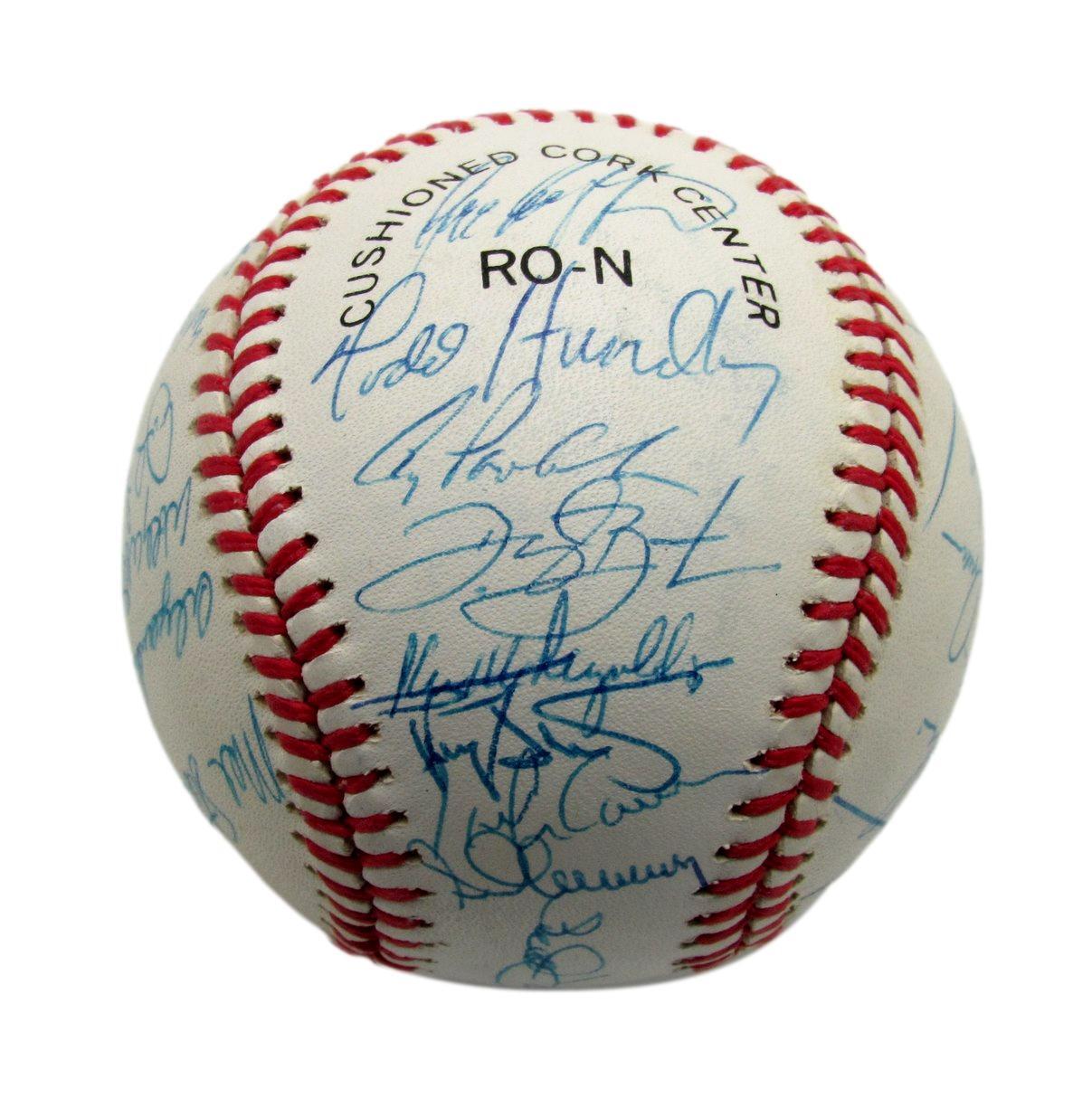 1991 Mets Team Signed By 32 Players Onl Baseball