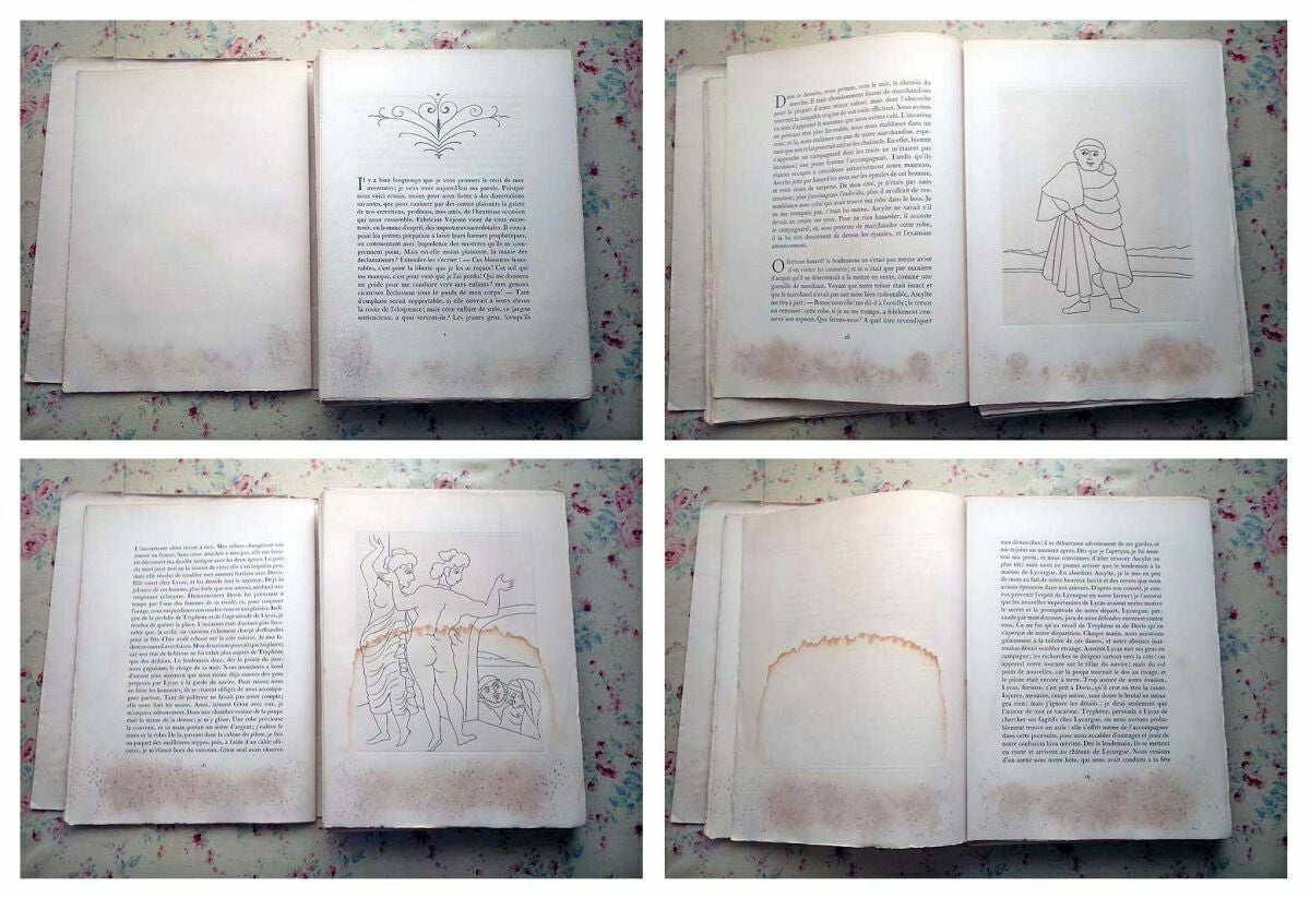 Le Satyricon Illustrated By Andre Derain 1951 Ancient Rome Novel Book Rare