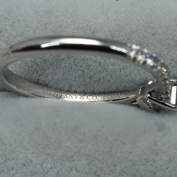 Tiffany&Co. Ring Princess-Cut Solitaire Diamond