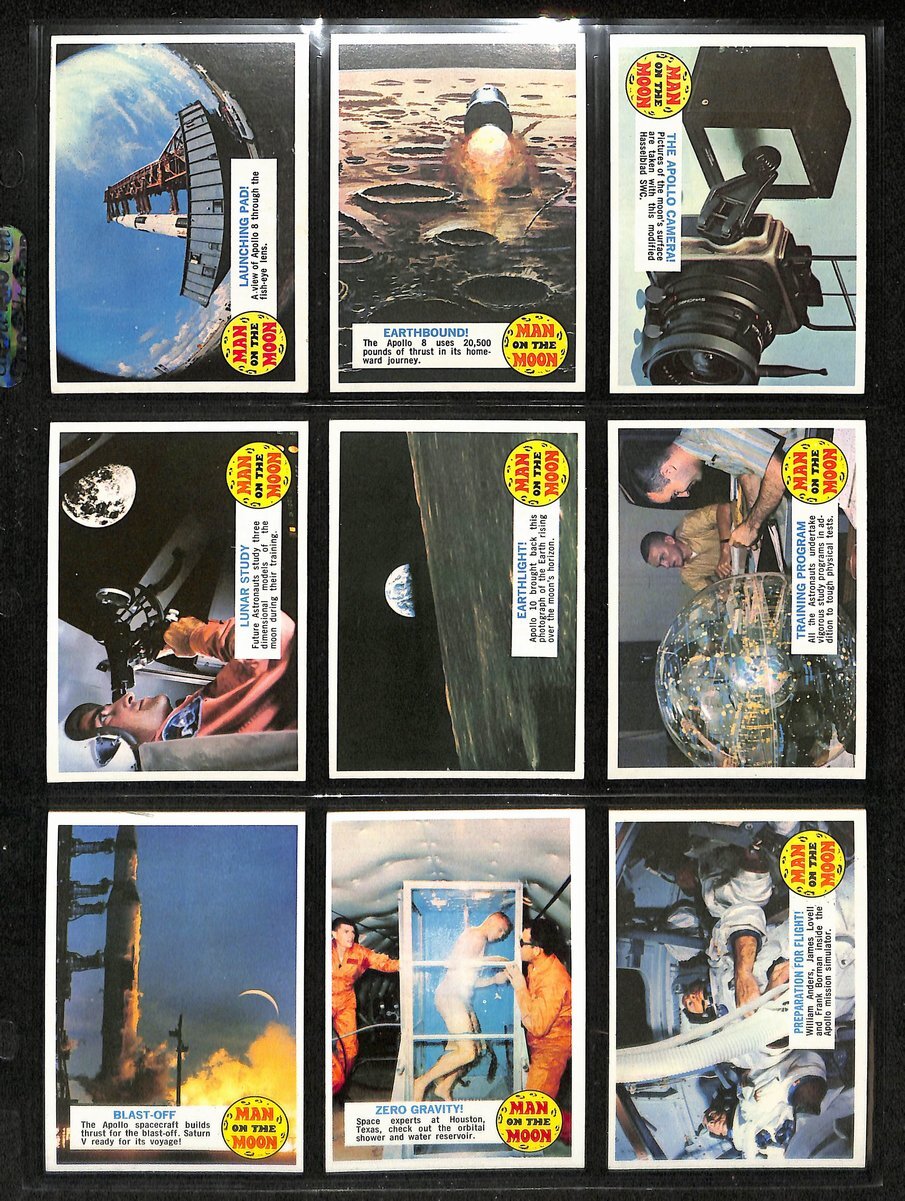 1969-1970 Man On The Moon Complete (1-99) Card