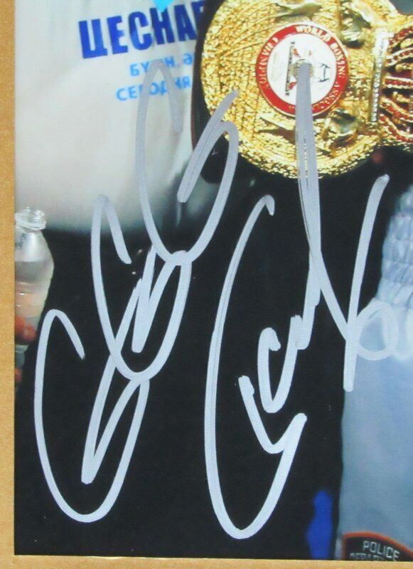 Gennady Glovkin "Triple G" Signed Framed 11X14