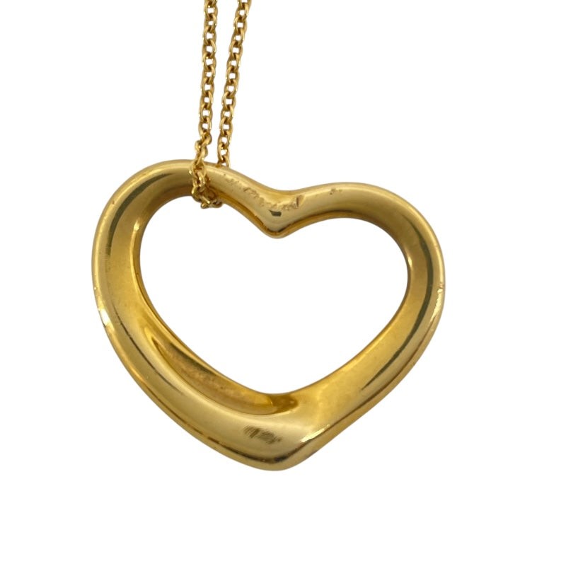Tiffany & Co. Open Heart Necklace K18Yg