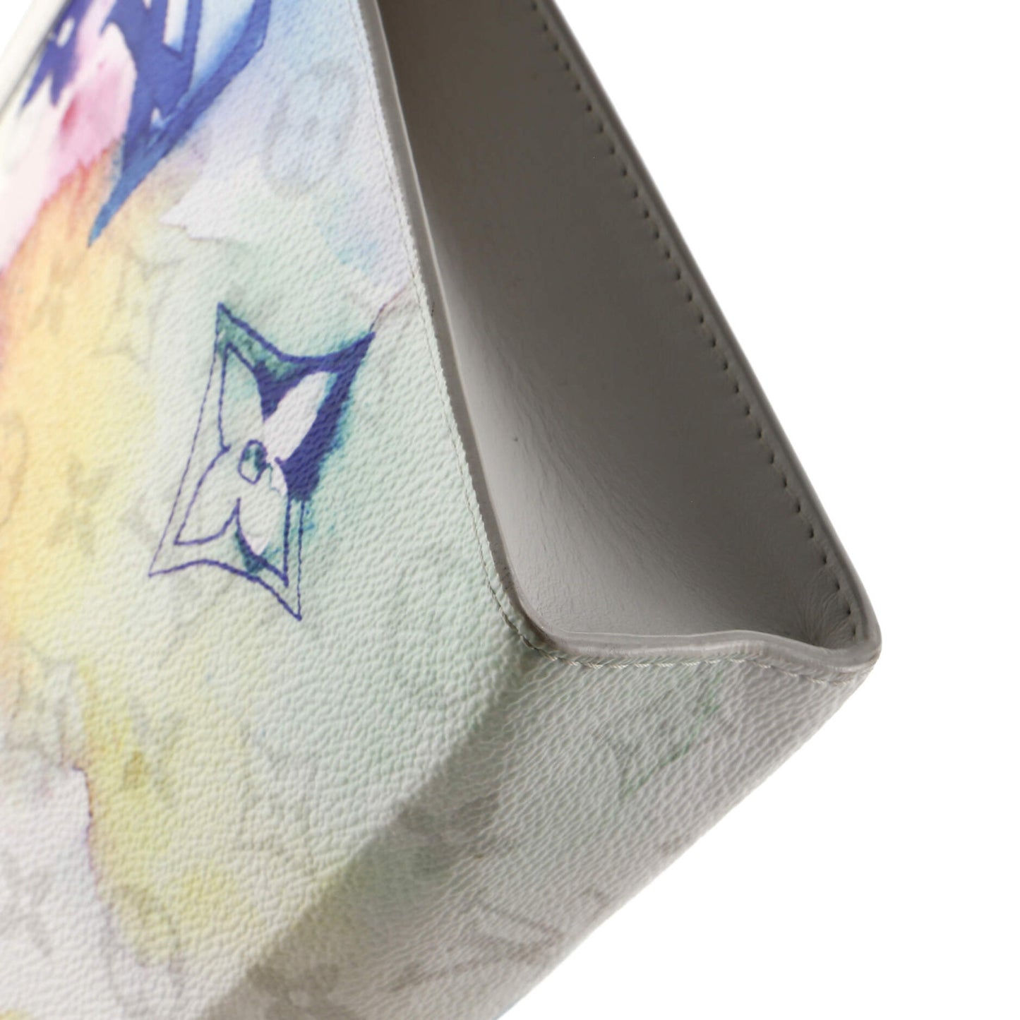 Louis Vuitton Pochette Voyage Limited Edition Monogram Watercolor Canvas Mm