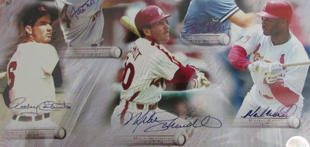 One Game 4 Home Runs Willie Mays Mike Schmidt +