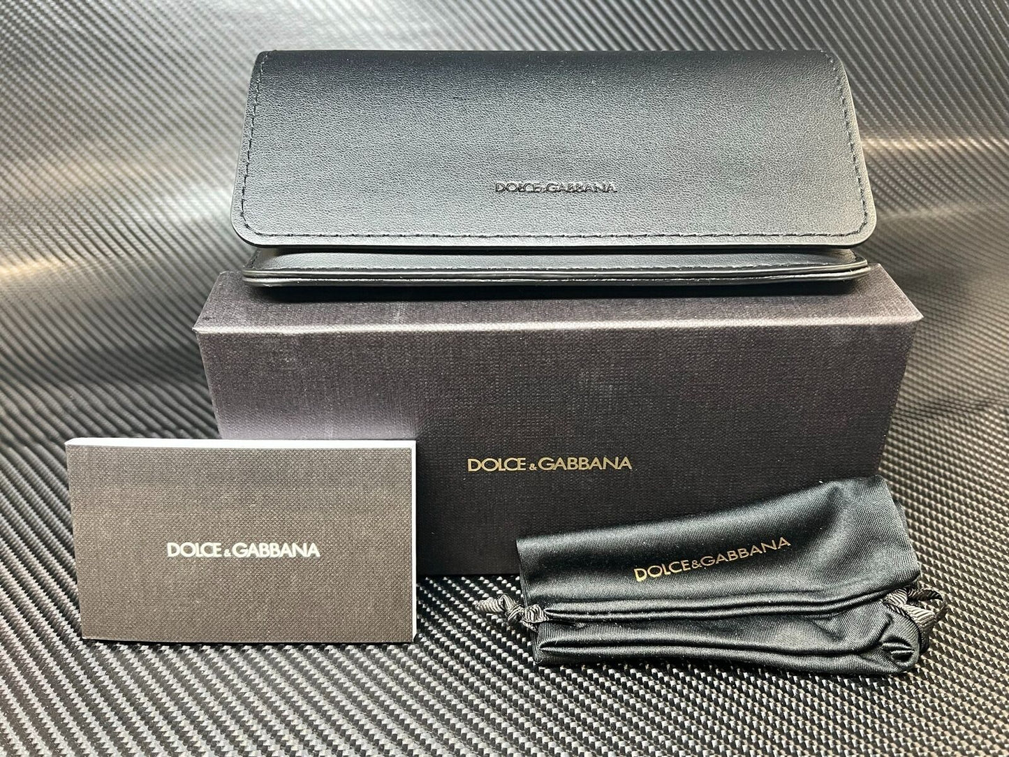 DOLCE & GABBANA DG4354 193481 Black Square Men's