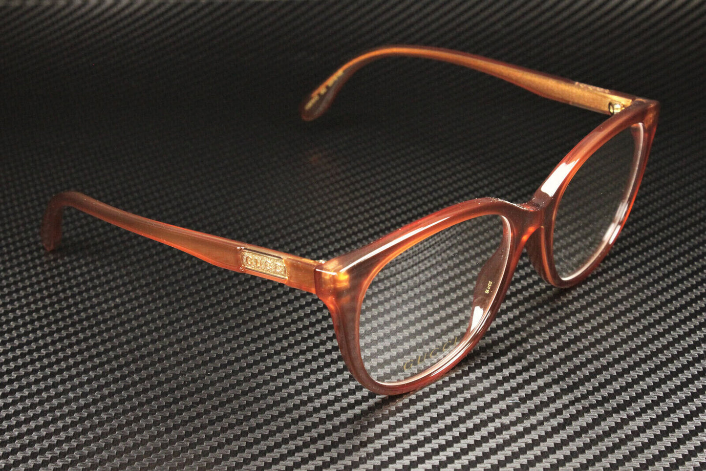 Gucci Gg0791O 002 Brown Oval Round Women'S 53 Mm