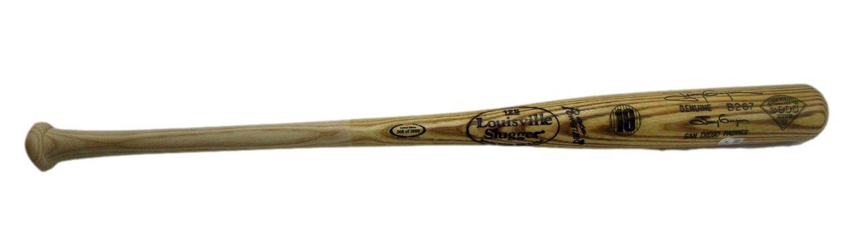 Tony Gwynn Hof Signed Louisville Slugger Bat With