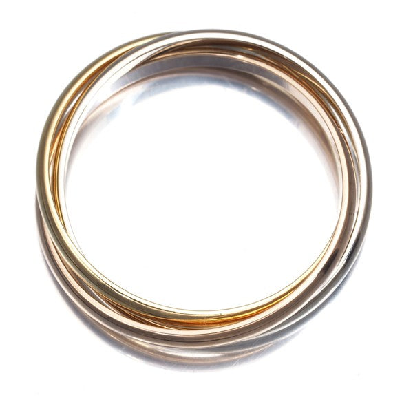 Cartier Ring Trinity 3Color Xs Eu58 18K 750